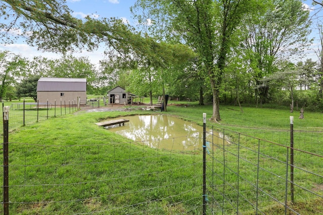 7700 State Route 61, Sunbury, OH 43074 - view of yard with an outbuilding