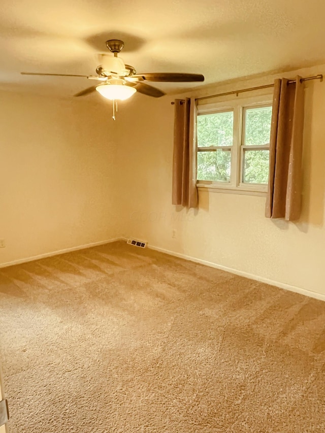 460 Blandings Ct, Worthington, OH 43085 - carpeted empty room featuring ceiling fan and baseboards