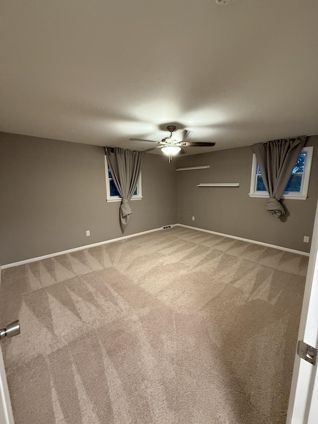 460 Blandings Ct, Worthington, OH 43085 - carpeted empty room with ceiling fan and baseboards