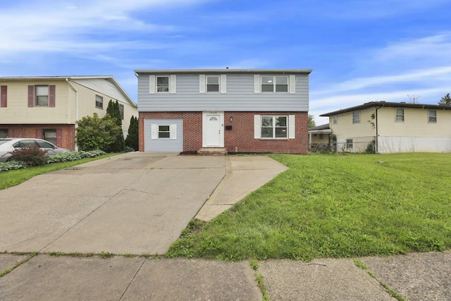 1465 Zenner Dr, Columbus, OH 43207 - colonial inspired home featuring brick siding and a front lawn