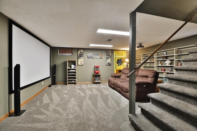 4359 Shire Cove Rd, Hilliard, OH 43026 - cinema with carpet floors and baseboards