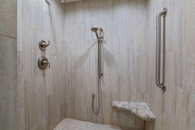 107 Willows End, Bellefontaine, OH 43311 - full bath featuring a tile shower