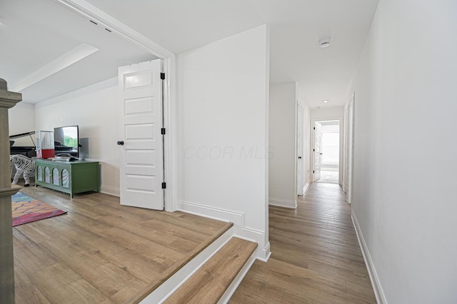 2733 Sycamore Trce, Hilliard, OH 43026 - hall with light wood-type flooring and baseboards