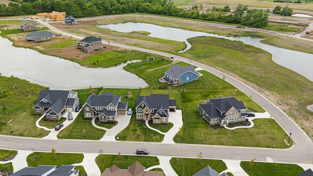 2733 Sycamore Trce, Hilliard, OH 43026 - aerial view of residential area with a large body of water