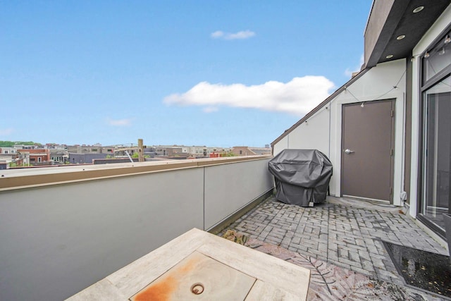 825 N 4th St Unit 406, Columbus, OH 43215 - view of patio / terrace with area for grilling