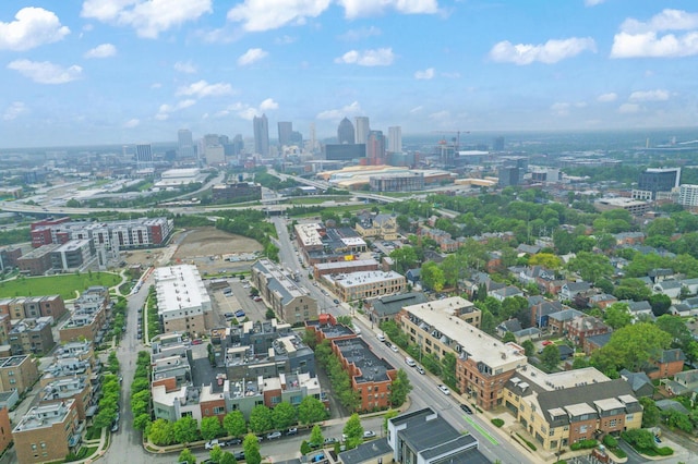 825 N 4th St Unit 406, Columbus, OH 43215 - aerial view of property's location with nearby urban area