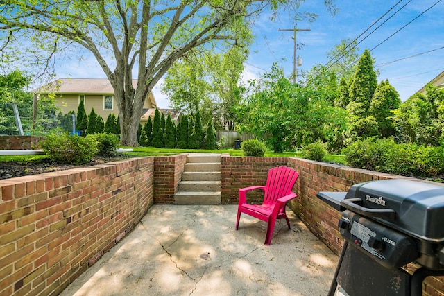 2175 Ridgeview Rd, Upper Arlington, OH 43221 - view of patio / terrace featuring grilling area