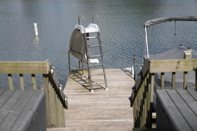 7326 State Route 19 Unit 9, Lot 297, Mount Gilead, OH 43338 - dock area featuring a water view