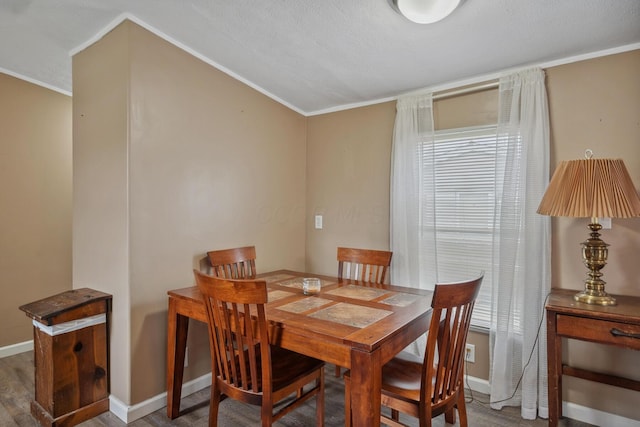 8 Winter Pine Dr, Delaware, OH 43015 - dining space featuring crown molding and baseboards
