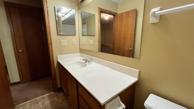 5459 Red Wynne Ln, Hilliard, OH 43026 - bathroom with toilet and vanity