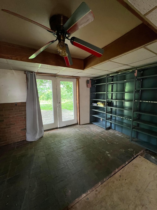 527 N 15th St, Coshocton, OH 43812 - spare room with ceiling fan