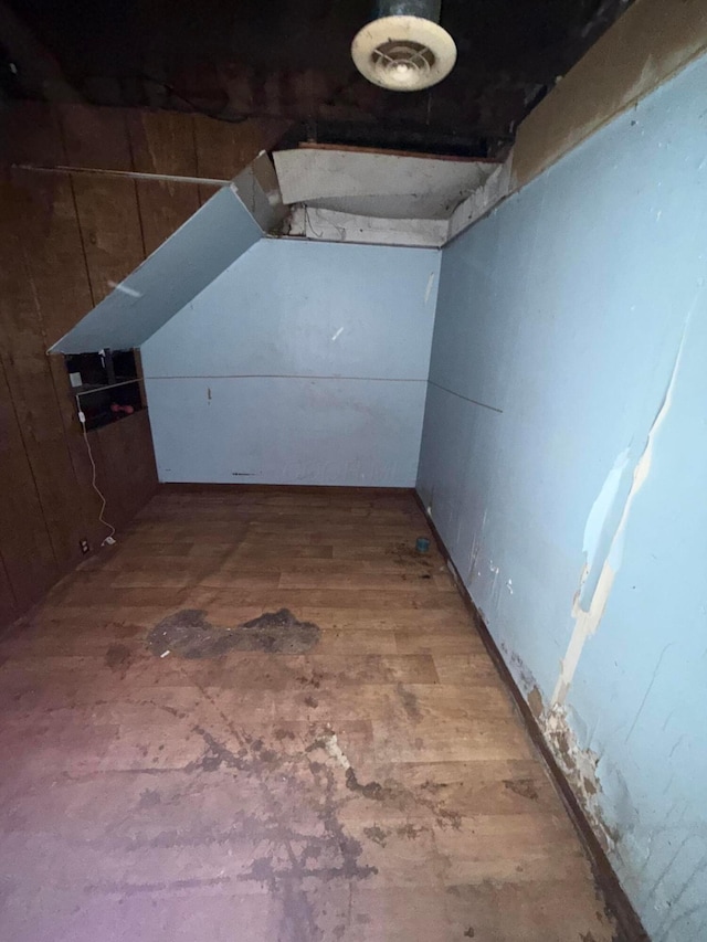 527 N 15th St, Coshocton, OH 43812 - below grade area featuring wood finished floors