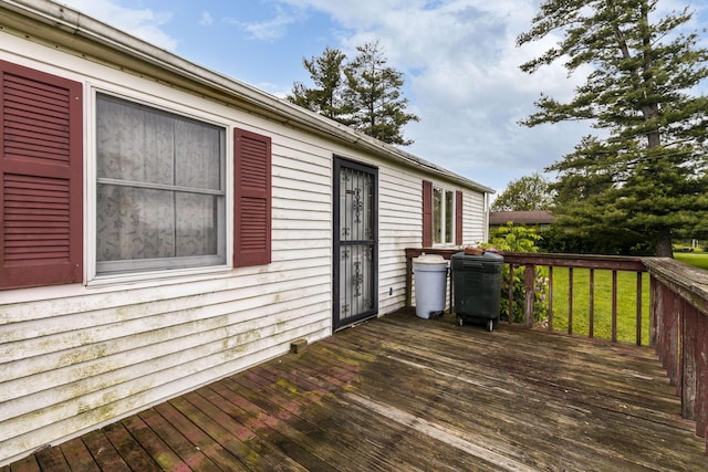 11095 High Point Rd, Thornville, OH 43076 - view of deck