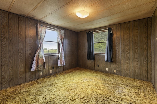 11095 High Point Rd, Thornville, OH 43076 - carpeted spare room featuring wooden walls