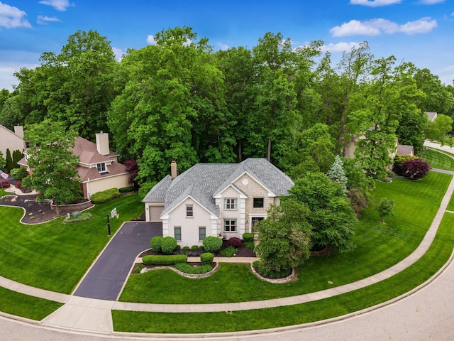 2655 Aikin Cir S, Lewis Center, OH 43035 - view from above of property
