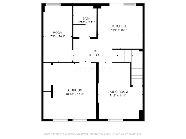 429 S Champion Ave, Columbus, OH 43205 - floor plan / room layout
