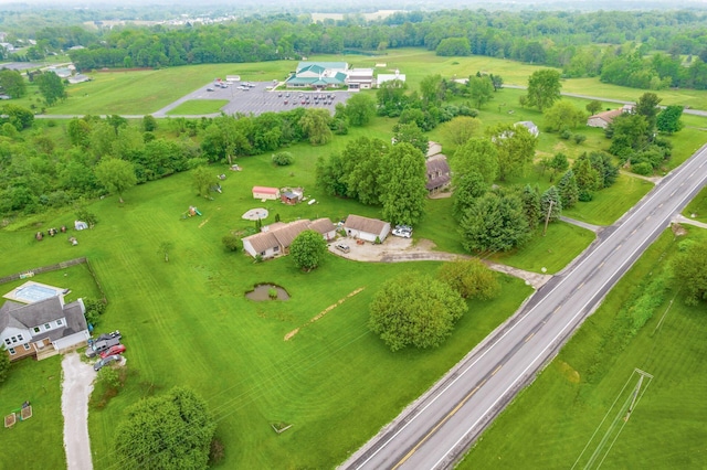 7341 E Broad St SW, Pataskala, OH 43062 - overview of rural landscape with a tree filled landscape