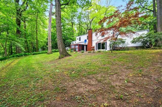 213 Kokosing Dr, Gambier, OH 43022 - view of grassy yard
