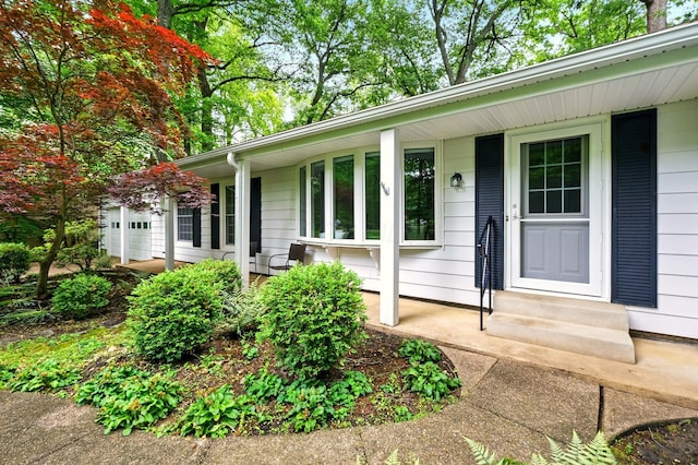 213 Kokosing Dr, Gambier, OH 43022 - property entrance with covered porch