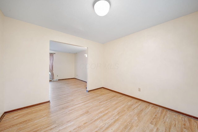 299 Sherwood Downs S, Newark, OH 43055 - spare room with light wood-type flooring and baseboards