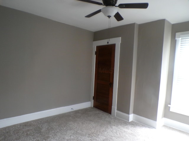 905-907 Beech St, Columbus, OH 43206 - unfurnished room with carpet, ceiling fan, and baseboards