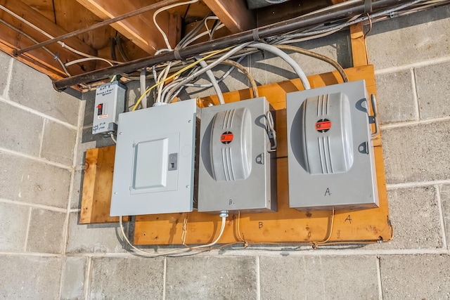 320 N 3rd St, Coshocton, OH 43812 - utility room with electric panel