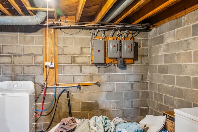320 N 3rd St, Coshocton, OH 43812 - utilities featuring washer / dryer and electric panel