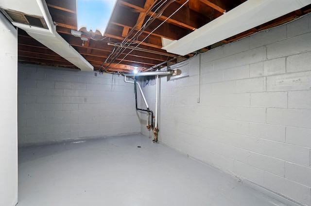 1244 N Broad St, Lancaster, OH 43130 - view of unfinished below grade area