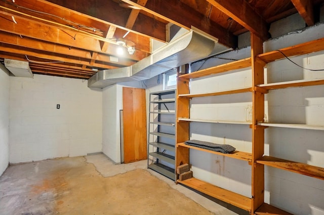 1244 N Broad St, Lancaster, OH 43130 - view of unfinished below grade area