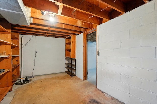 1244 N Broad St, Lancaster, OH 43130 - view of unfinished below grade area