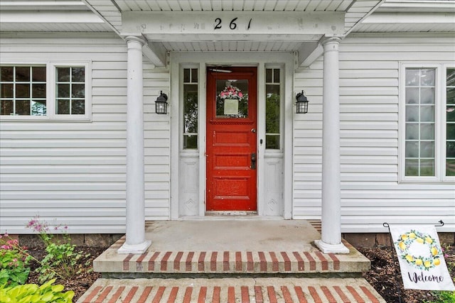 261 E Sandusky St, Mechanicsburg, OH 43044 - view of entrance to property
