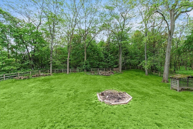 261 E Sandusky St, Mechanicsburg, OH 43044 - view of yard