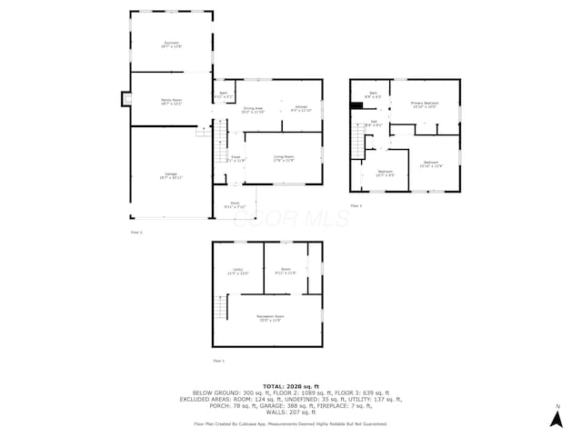 1200 Chanteloup Dr, Marion, OH 43302 - floor plan / room layout