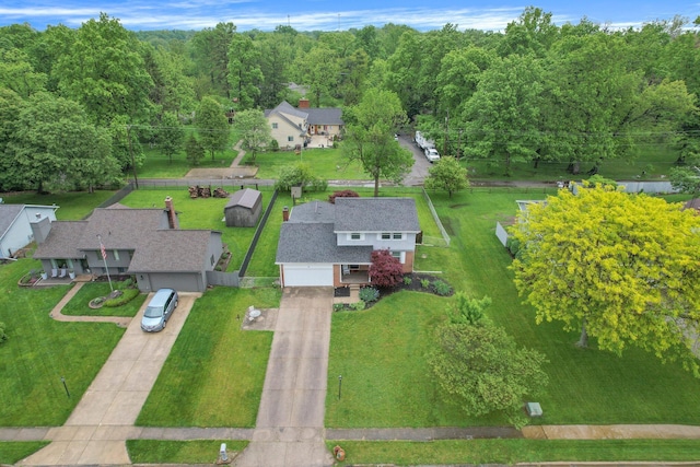 1200 Chanteloup Dr, Marion, OH 43302 - drone / aerial view of a forest