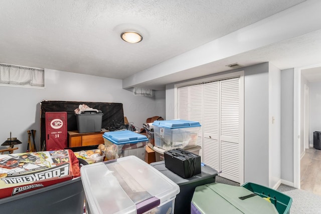 1861 Ginder Rd NW, Lancaster, OH 43130 - finished below grade area with a textured ceiling and baseboards