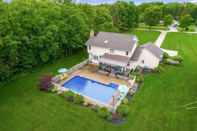 1861 Ginder Rd NW, Lancaster, OH 43130 - view of swimming pool featuring a patio