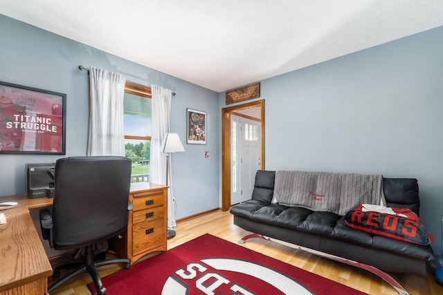 1861 Ginder Rd NW, Lancaster, OH 43130 - office space with wood finished floors