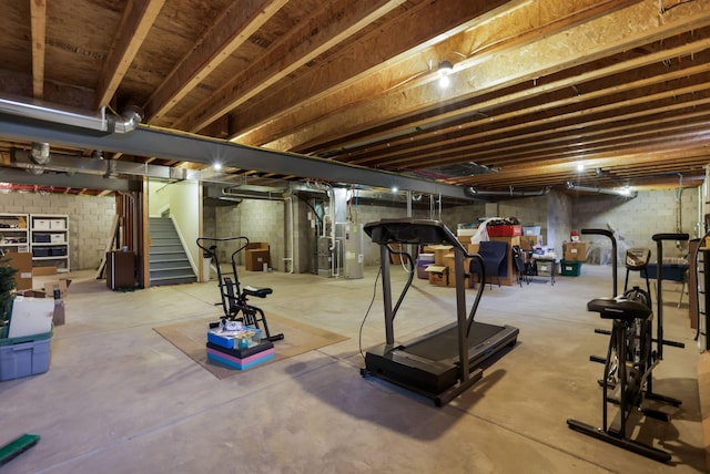 2079 Tournament Way, Grove City, OH 43123 - exercise area with heating unit