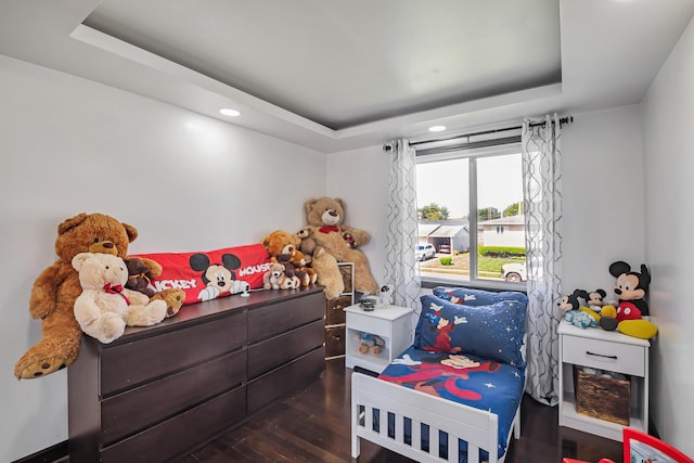 600 Kappler Rd, Heath, OH 43056 - bedroom featuring a raised ceiling, wood finished floors, and recessed lighting