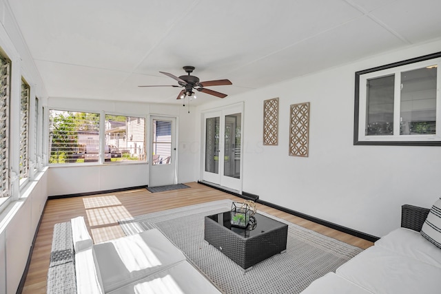 600 Kappler Rd, Heath, OH 43056 - sunroom with french doors