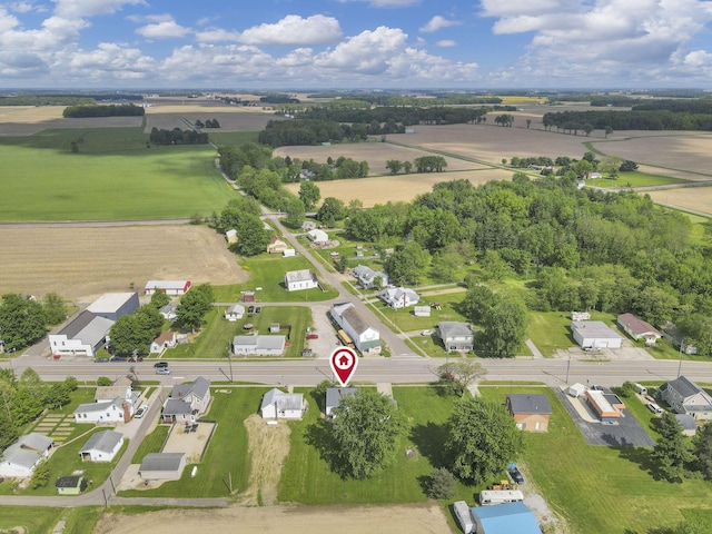 6880 Sandusky Ave, Chatfield, OH 44825 - aerial perspective of suburban area