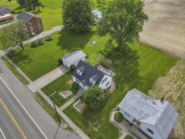 6880 Sandusky Ave, Chatfield, OH 44825 - view from above of property