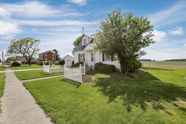 6880 Sandusky Ave, Chatfield, OH 44825 - view of front facade featuring a garage