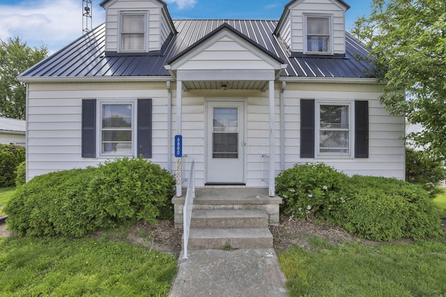 6880 Sandusky Ave, Chatfield, OH 44825 - cape cod home featuring metal roof