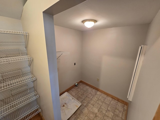 62 Scioto St, Powell, OH 43065 - laundry room featuring electric dryer hookup and baseboards
