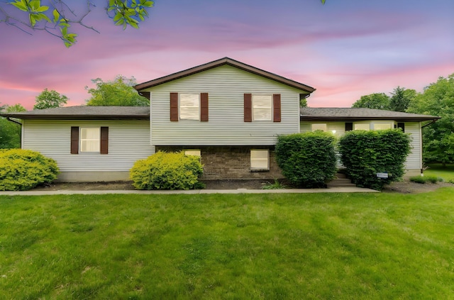 5081 Carters Corner Rd, Sunbury, OH 43074 - view of front facade featuring a yard and brick siding