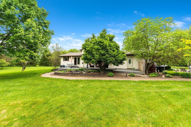 5081 Carters Corner Rd, Sunbury, OH 43074 - rear view of house with a yard and a patio area