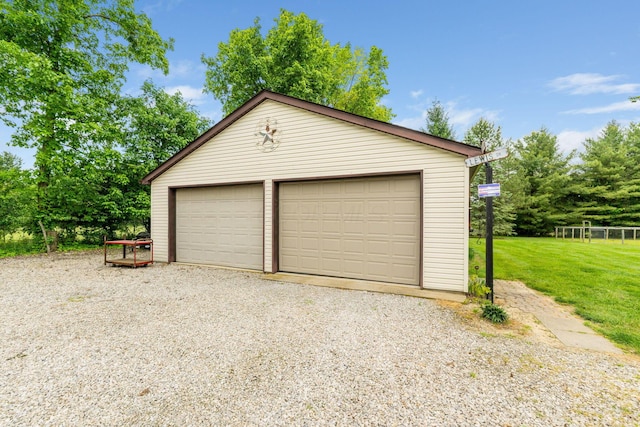 5081 Carters Corner Rd, Sunbury, OH 43074 - view of detached garage