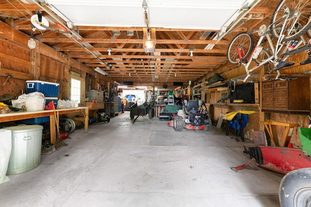 5081 Carters Corner Rd, Sunbury, OH 43074 - garage featuring a workshop area