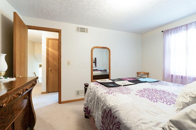5081 Carters Corner Rd, Sunbury, OH 43074 - bedroom featuring light carpet and a textured ceiling